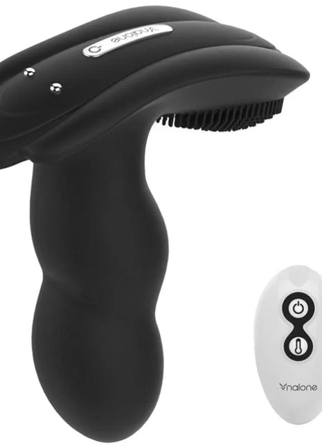 NALONE - LOLI FERNBEDIENUNGSMASSAGER - SCHWARZ - Analplug