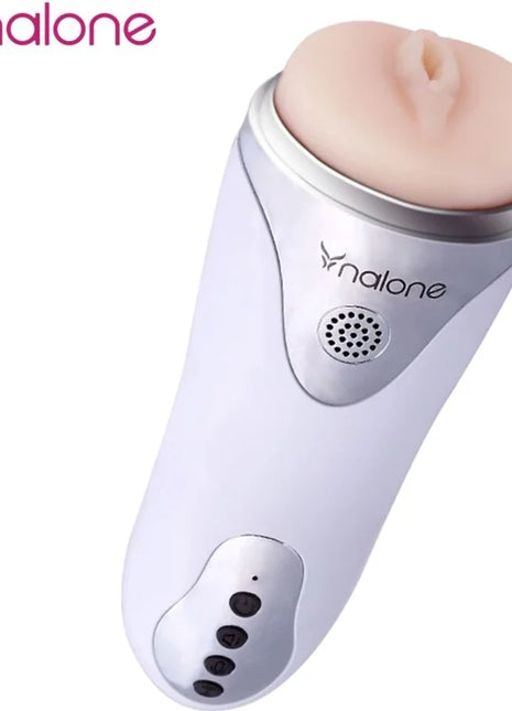 NALONE - MAGICIAN MASTURBATOR MIT VIBRATION WEISS