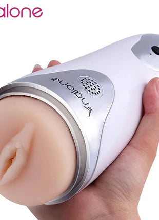 NALONE - MAGICIAN MASTURBATOR MIT VIBRATION WEISS