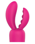 Nalone ripple electro und rock stimulierender kopf aus pinkem silikon in lobster-klauenform mit gerundeten, strukturierten spitzen