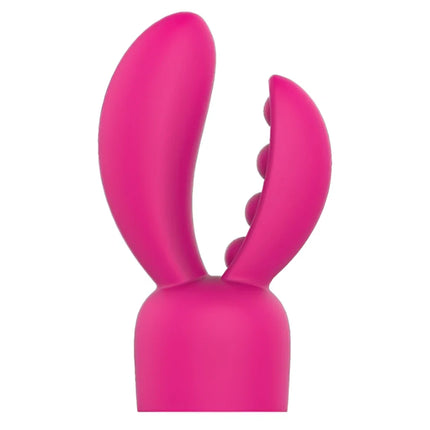 Nalone ripple electro und rock stimulierender kopf aus pinkem silikon in lobster-klauenform mit gerundeten, strukturierten spitzen