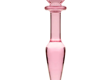 NEBULA SERIES BY IBIZA - MODEL 7 ANALPLUG BOROSILIKATGLAS KLAR 13.5 CM -O- 3 CM - Analplug