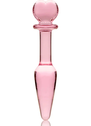NEBULA SERIES BY IBIZA - MODEL 7 ANALPLUG BOROSILIKATGLAS KLAR 13.5 CM -O- 3 CM - Analplug