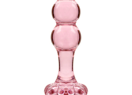 NEBULA SERIES BY IBIZA - MODELL 1 STECKER BOROSILIKATGLAS TRANSPARENT 10.5 CM -O- 3 CM - Analplug