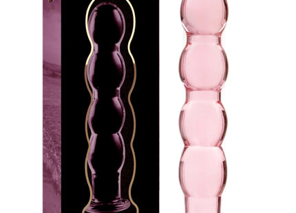 NEBULA SERIES BY IBIZA - MODELL 10 DILDO BOROSILIKATGLAS - 16.5 CM -O- 3.5 CM - Glas Analplug
