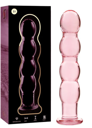 NEBULA SERIES BY IBIZA - MODELL 10 DILDO BOROSILIKATGLAS - 16.5 CM -O- 3.5 CM - Glas Analplug