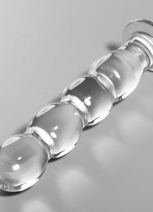 NEBULA SERIES BY IBIZA - MODELL 10 DILDO BOROSILIKATGLAS - 16.5 CM -O- 3.5 CM - Glas Analplug