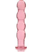 NEBULA SERIES BY IBIZA - MODELL 10 DILDO BOROSILIKATGLAS - 16.5 CM -O- 3.5 CM - ROSA - Glas Analplug
