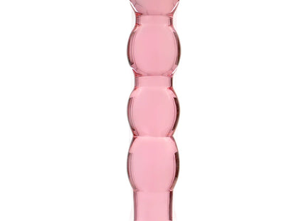 NEBULA SERIES BY IBIZA - MODELL 10 DILDO BOROSILIKATGLAS - 16.5 CM -O- 3.5 CM - ROSA - Glas Analplug