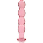 NEBULA SERIES BY IBIZA - MODELL 10 DILDO BOROSILIKATGLAS - 16.5 CM -O- 3.5 CM - ROSA - Glas Analplug