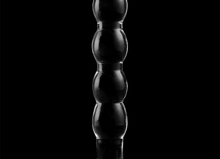 NEBULA SERIES BY IBIZA - MODELL 10 DILDO BOROSILIKATGLAS - 16.5 CM -O- 3.5 CM - Glas Analplug