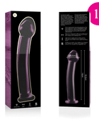 NEBULA SERIES BY IBIZA - MODELL 11 DILDO BOROSILIKATGLAS KLAR 16 CM -O- 3 CM - Glasdildo