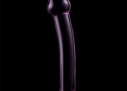 NEBULA SERIES BY IBIZA - MODELL 11 DILDO BOROSILIKATGLAS KLAR 16 CM -O- 3 CM - Glasdildo