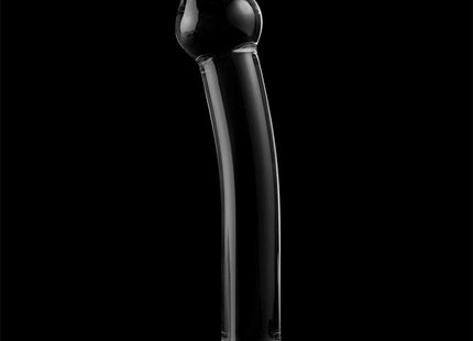 NEBULA SERIES BY IBIZA - MODELL 11 DILDO BOROSILIKATGLAS KLAR 16 CM -O- 3 CM - Glasdildo