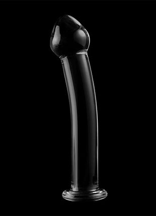 NEBULA SERIES BY IBIZA - MODELL 11 DILDO BOROSILIKATGLAS KLAR 16 CM -O- 3 CM - Glasdildo