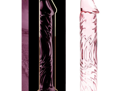 NEBULA SERIES BY IBIZA - MODELL 12 DILDO BOROSILIKATGLAS 17 CM -O- 3.5 CM - Glas Analplug