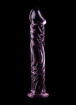 NEBULA SERIES BY IBIZA - MODELL 12 DILDO BOROSILIKATGLAS 17 CM -O- 3.5 CM - Glas Analplug