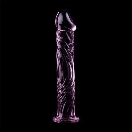 NEBULA SERIES BY IBIZA - MODELL 12 DILDO BOROSILIKATGLAS 17 CM -O- 3.5 CM - Glas Analplug