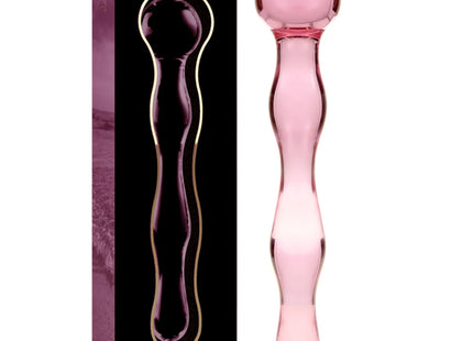 NEBULA SERIES BY IBIZA - MODELL 13 DILDO BOROSILIKATGLAS - 18 CM -O- 3.5 CM - Glas Analplug