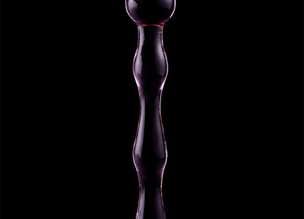 NEBULA SERIES BY IBIZA - MODELL 13 DILDO BOROSILIKATGLAS - 18 CM -O- 3.5 CM - Glas Analplug