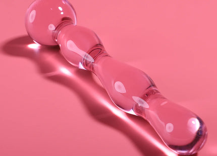 NEBULA SERIES BY IBIZA - MODELL 13 DILDO BOROSILIKATGLAS - 18 CM -O- 3.5 CM - Glas Analplug