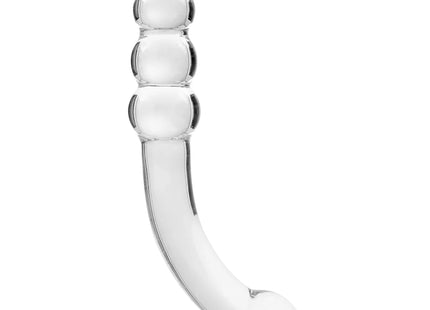 NEBULA SERIES BY IBIZA - MODELL 14 DILDO BOROSILIKATGLAS KLAR 18.5 CM -O- 3 CM - Glasdildo