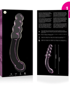 NEBULA SERIES BY IBIZA - MODELL 14 DILDO BOROSILIKATGLAS KLAR 18.5 CM -O- 3 CM - Glasdildo