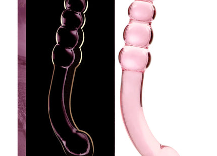 NEBULA SERIES BY IBIZA - MODELL 14 DILDO BOROSILIKATGLAS KLAR 18.5 CM -O- 3 CM - Glasdildo