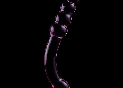 NEBULA SERIES BY IBIZA - MODELL 14 DILDO BOROSILIKATGLAS KLAR 18.5 CM -O- 3 CM - Glasdildo
