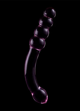 NEBULA SERIES BY IBIZA - MODELL 14 DILDO BOROSILIKATGLAS KLAR 18.5 CM -O- 3 CM - Glasdildo