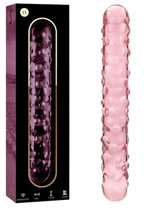 NEBULA SERIES BY IBIZA - MODELL 15 DILDO BOROSILIKATGLAS - 18.5 CM -O- 3 CM - Glasdildo
