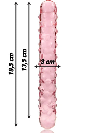 NEBULA SERIES BY IBIZA - MODELL 15 DILDO BOROSILIKATGLAS - 18.5 CM -O- 3 CM - Glasdildo