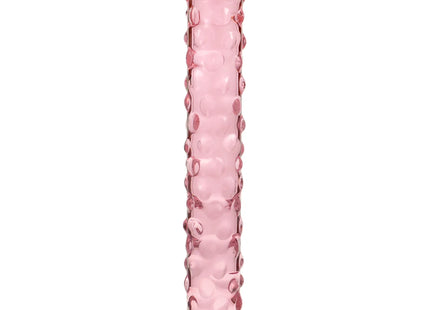 NEBULA SERIES BY IBIZA - MODELL 15 DILDO BOROSILIKATGLAS - 18.5 CM -O- 3 CM - ROSA - Glasdildo