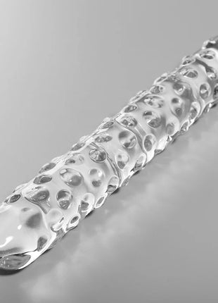 NEBULA SERIES BY IBIZA - MODELL 15 DILDO BOROSILIKATGLAS - 18.5 CM -O- 3 CM - Glasdildo