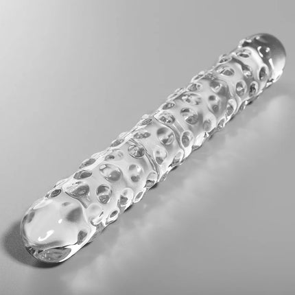 NEBULA SERIES BY IBIZA - MODELL 15 DILDO BOROSILIKATGLAS - 18.5 CM -O- 3 CM - Glasdildo
