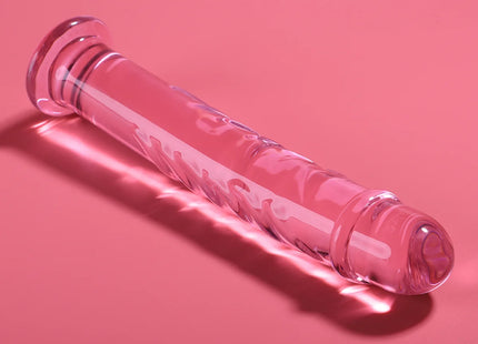 NEBULA SERIES BY IBIZA - MODELL 16 DILDO BOROSILIKATGLAS - 18.5 CM -O- 3 CM - Glas Analplug