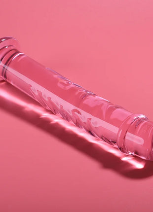 NEBULA SERIES BY IBIZA - MODELL 16 DILDO BOROSILIKATGLAS - 18.5 CM -O- 3 CM - Glas Analplug