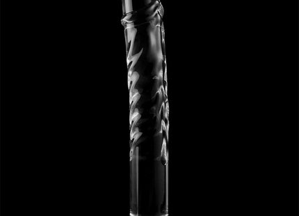 NEBULA SERIES BY IBIZA - MODELL 16 DILDO BOROSILIKATGLAS - 18.5 CM -O- 3 CM - Glas Analplug