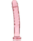 NEBULA SERIES BY IBIZA - MODELL 16 DILDO BOROSILIKATGLAS - 18.5 CM -O- 3 CM - ROSA - Glas Analplug