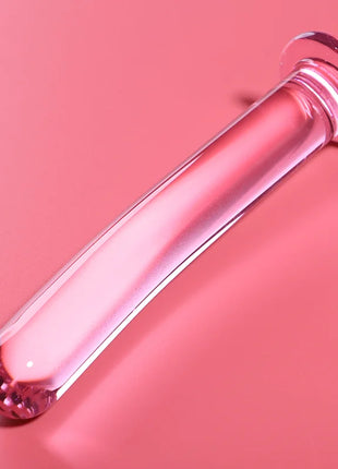 NEBULA SERIES BY IBIZA - MODELL 17 DILDO BOROSILIKATGLAS KLAR 18.5 CM -O- 3 CM - Glasdildo