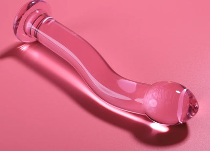 NEBULA SERIES BY IBIZA - MODELL 18 DILDO BOROSILIKATGLAS KLAR 18.5 CM -O- 3.5 CM - Glasdildo
