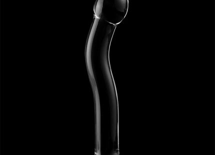 NEBULA SERIES BY IBIZA - MODELL 18 DILDO BOROSILIKATGLAS KLAR 18.5 CM -O- 3.5 CM - Glasdildo