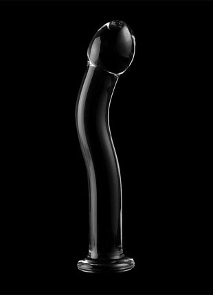 NEBULA SERIES BY IBIZA - MODELL 18 DILDO BOROSILIKATGLAS KLAR 18.5 CM -O- 3.5 CM - Glasdildo