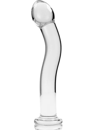 NEBULA SERIES BY IBIZA - MODELL 18 DILDO BOROSILIKATGLAS KLAR 18.5 CM -O- 3.5 CM - Glasdildo