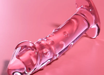 NEBULA SERIES BY IBIZA - MODELL 19 DILDO BOROSILIKATGLAS - 18.5 CM -O- 4 CM - Glas Analplug