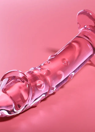 NEBULA SERIES BY IBIZA - MODELL 19 DILDO BOROSILIKATGLAS - 18.5 CM -O- 4 CM - Glas Analplug