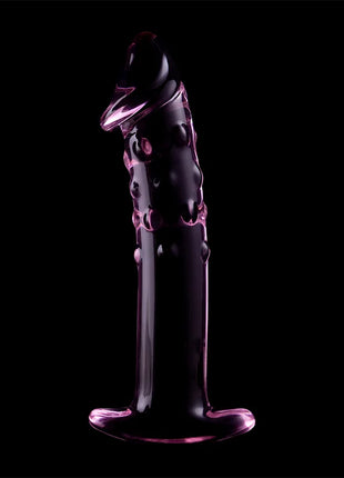 NEBULA SERIES BY IBIZA - MODELL 19 DILDO BOROSILIKATGLAS - 18.5 CM -O- 4 CM - Glas Analplug