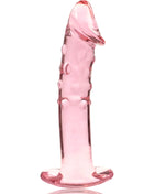 NEBULA SERIES BY IBIZA - MODELL 19 DILDO BOROSILIKATGLAS - 18.5 CM -O- 4 CM - ROSA - Glas Analplug