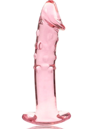 NEBULA SERIES BY IBIZA - MODELL 19 DILDO BOROSILIKATGLAS - 18.5 CM -O- 4 CM - ROSA - Glas Analplug