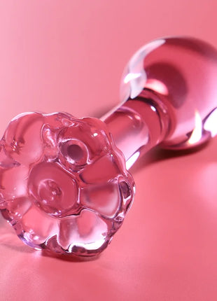 NEBULA SERIES BY IBIZA - MODELL 2 ANALPLUG BOROSILIKATGLAS KLAR 11 CM -O- 3.5 CM - Analplug